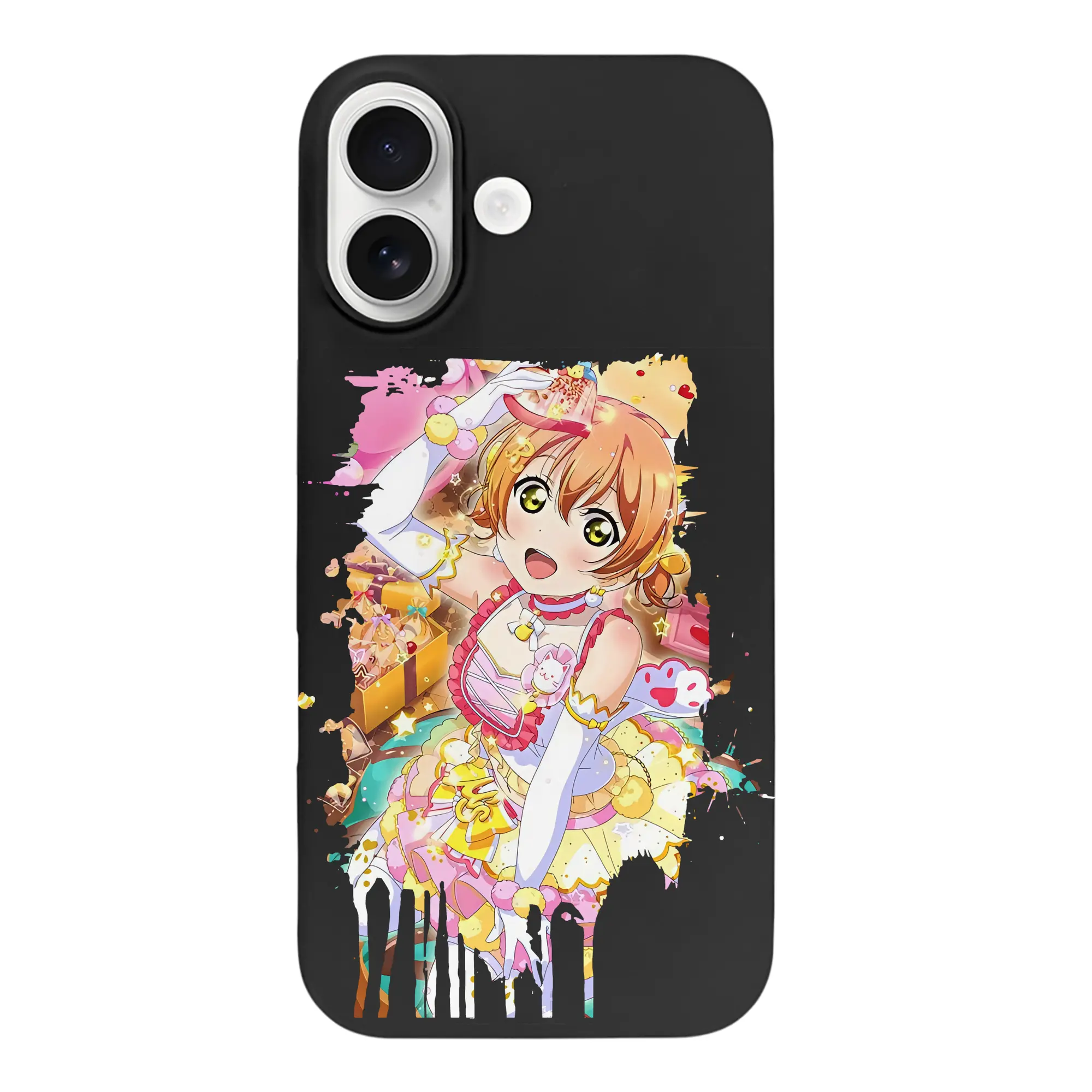 Love Live! グッズ,星空凛 - iPhone 17 シリーズ シリコンケース 薄型 耐衝撃 指紋防止 ソフトタッチカバー 精密フィット 傷防止 保護ケース iPhone 17/17 Air/17 Pro/17 Pro Max 対応